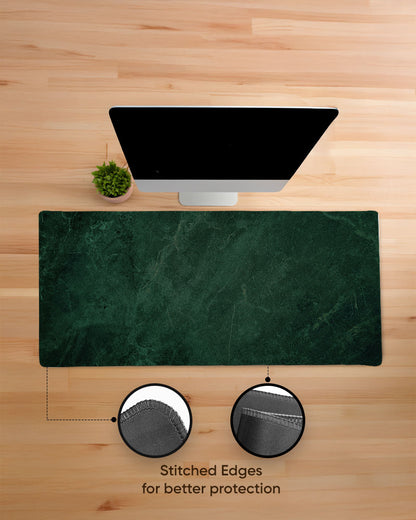Green Marble Desk Mat