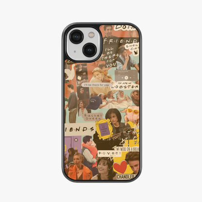 I'll be There for You Pink Glass Case