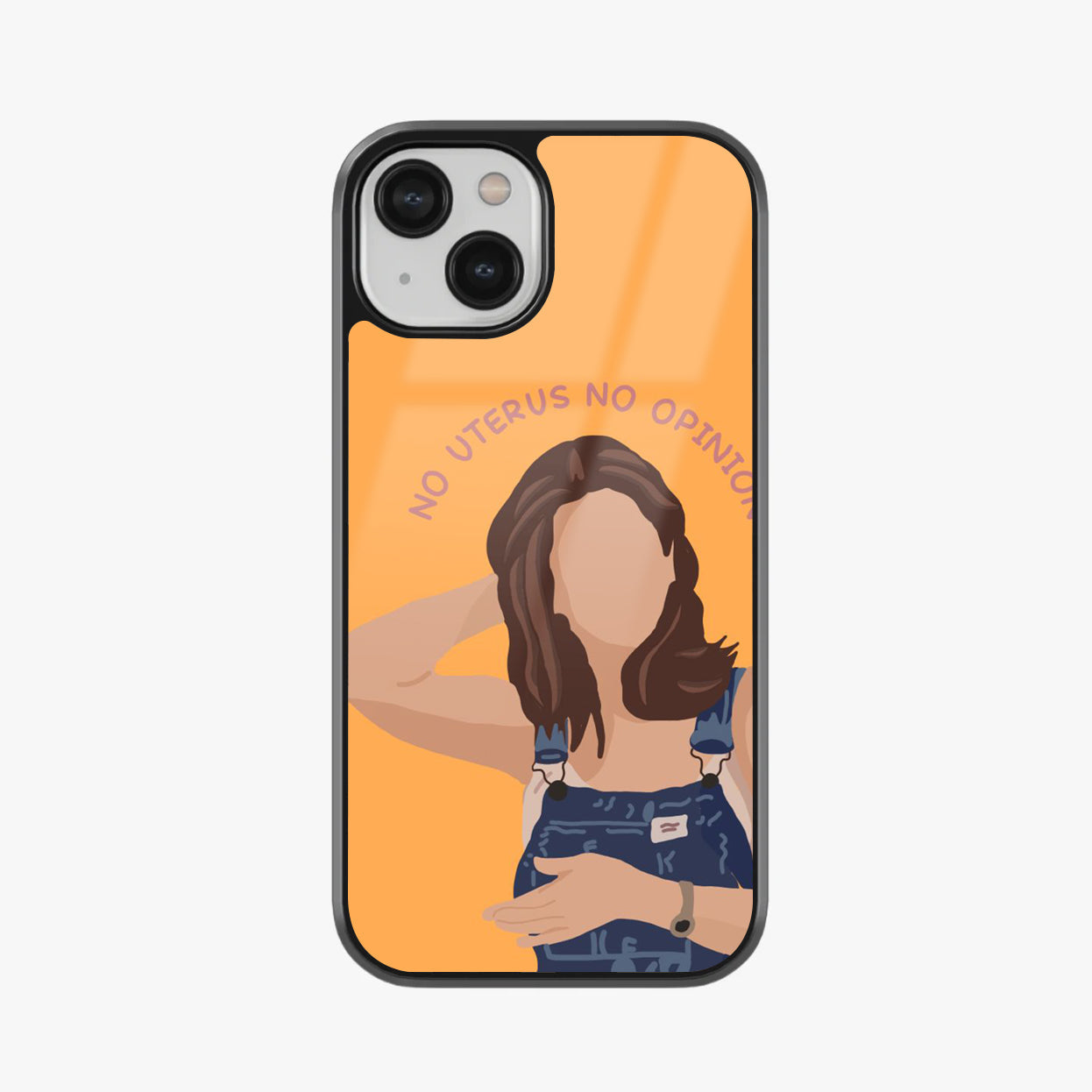 New York Dots Glass Case