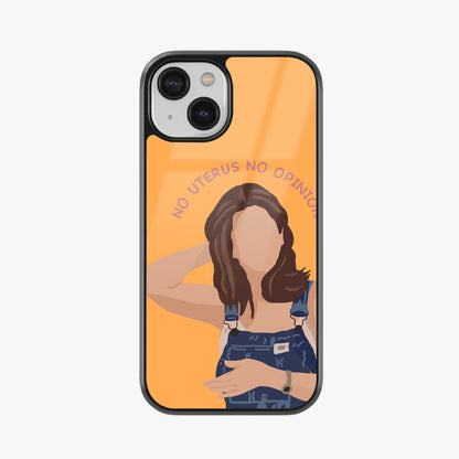 New York Dots Glass Case