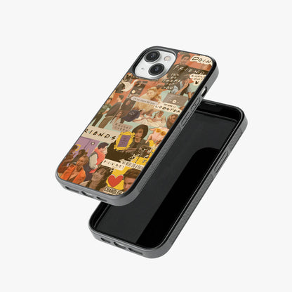 I'll be There for You Pink Glass Case