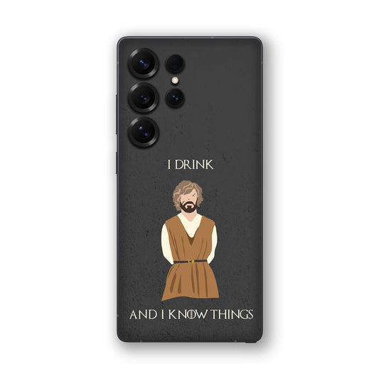 I Drink Things Mobile Skin