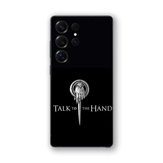 Talk to the Hand Mobile Skin
