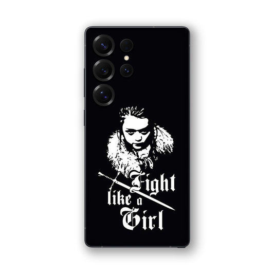 Fight Like a Girl Mobile Skin