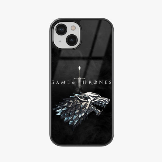 Winter Wolf Glass Case