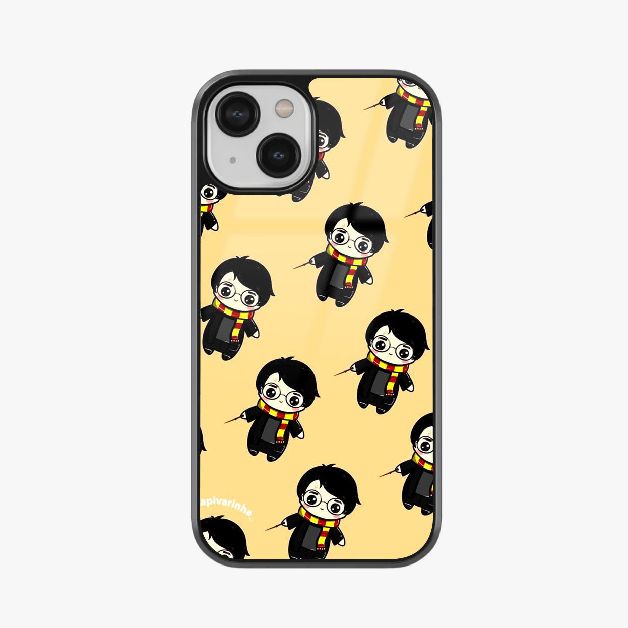 Harry Potter Cartoon  Pattern Glass Case