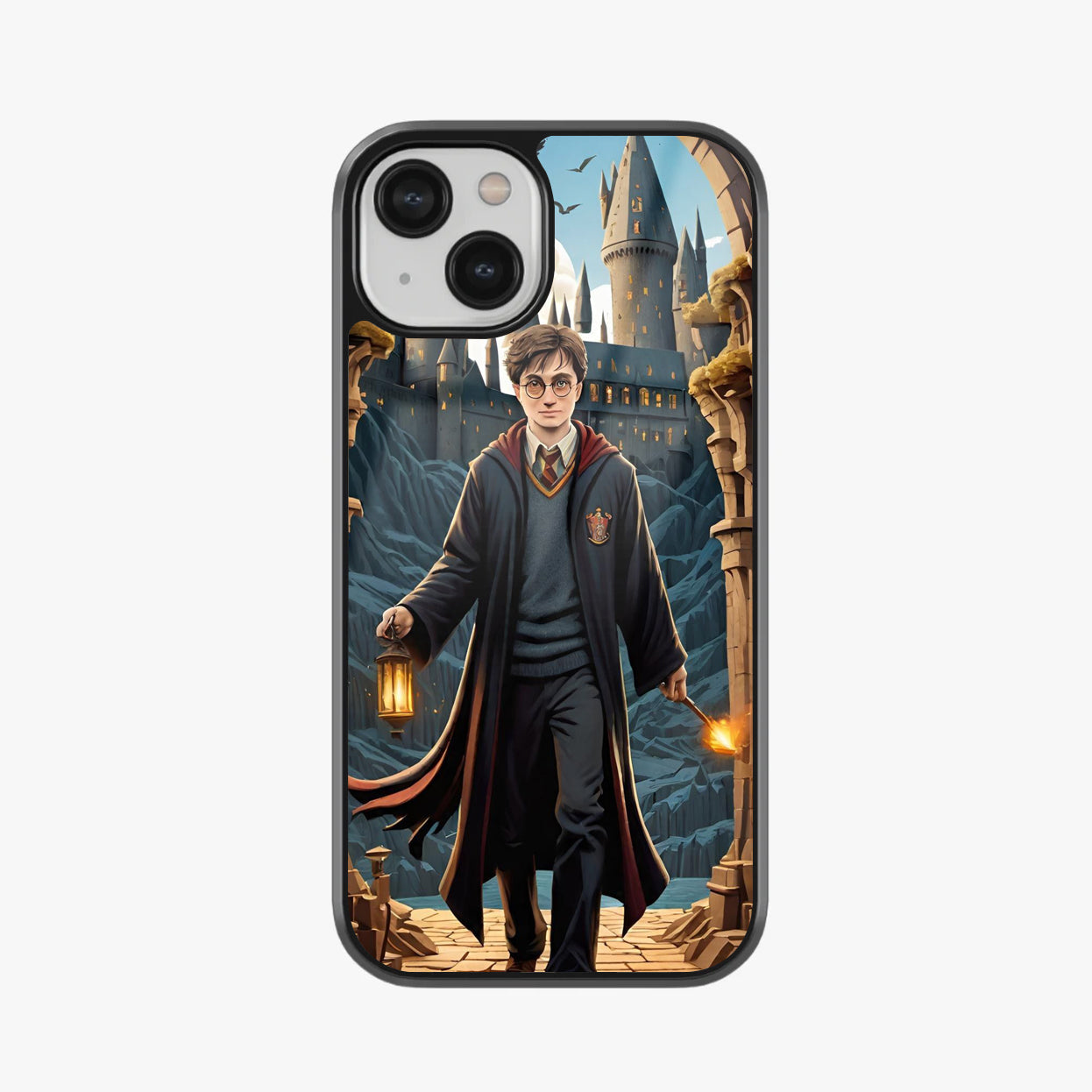 Harry Potter Castle Walk Glass Case