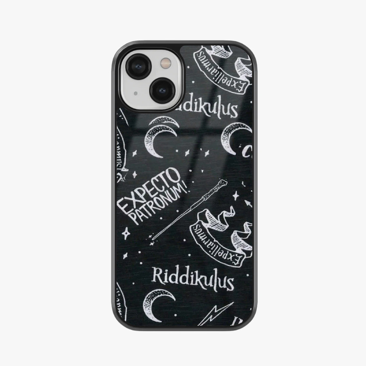 Harry Potter Spell Pattern Glass Case