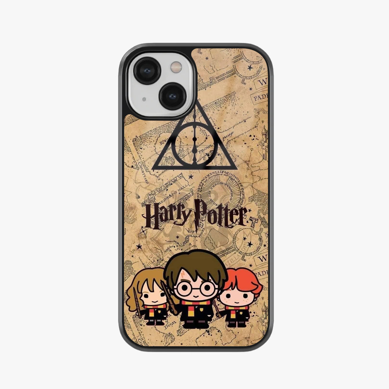 Harry Potter Trio Glass Case