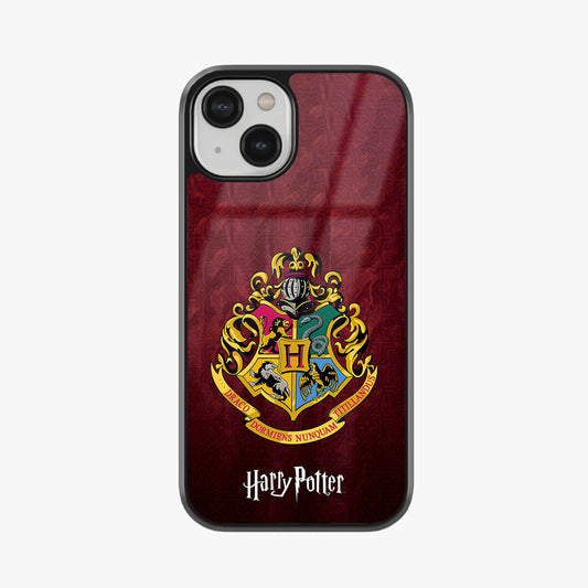 Hogwarts Crest Glass Case