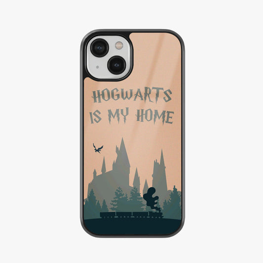 Hogwarts Is My Home Glass Case