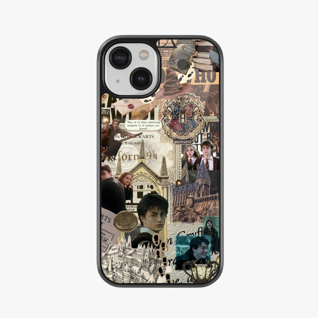 Hogwarts Legacy Collage Glass Case