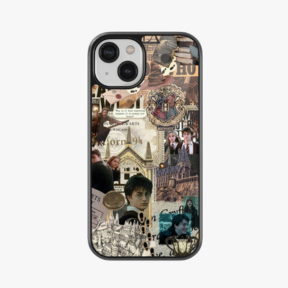 Hogwarts Legacy Collage Glass Case
