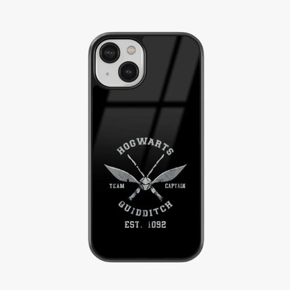 Hogwarts Quidditch Team Captain Glass Case