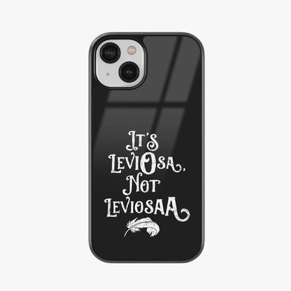 Leviosa Spell Quote Glass Case