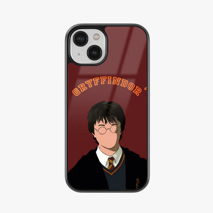 Minimalist Gryffindor Wizard Glass Case
