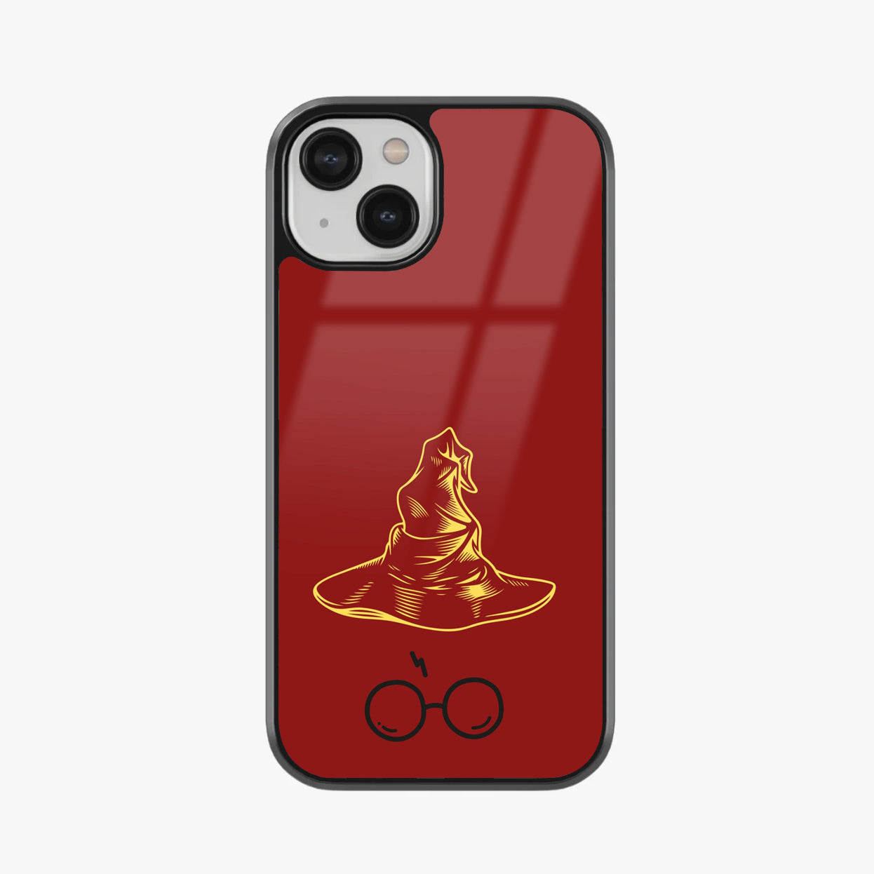 Minimalist Sorting Hat Glass Case