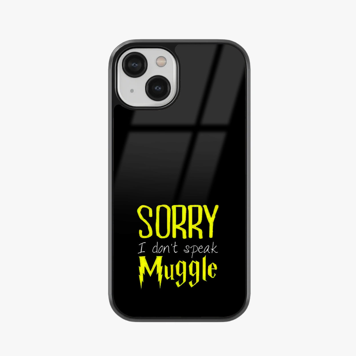 Sorry I Don’t Speak Muggle Glass Case