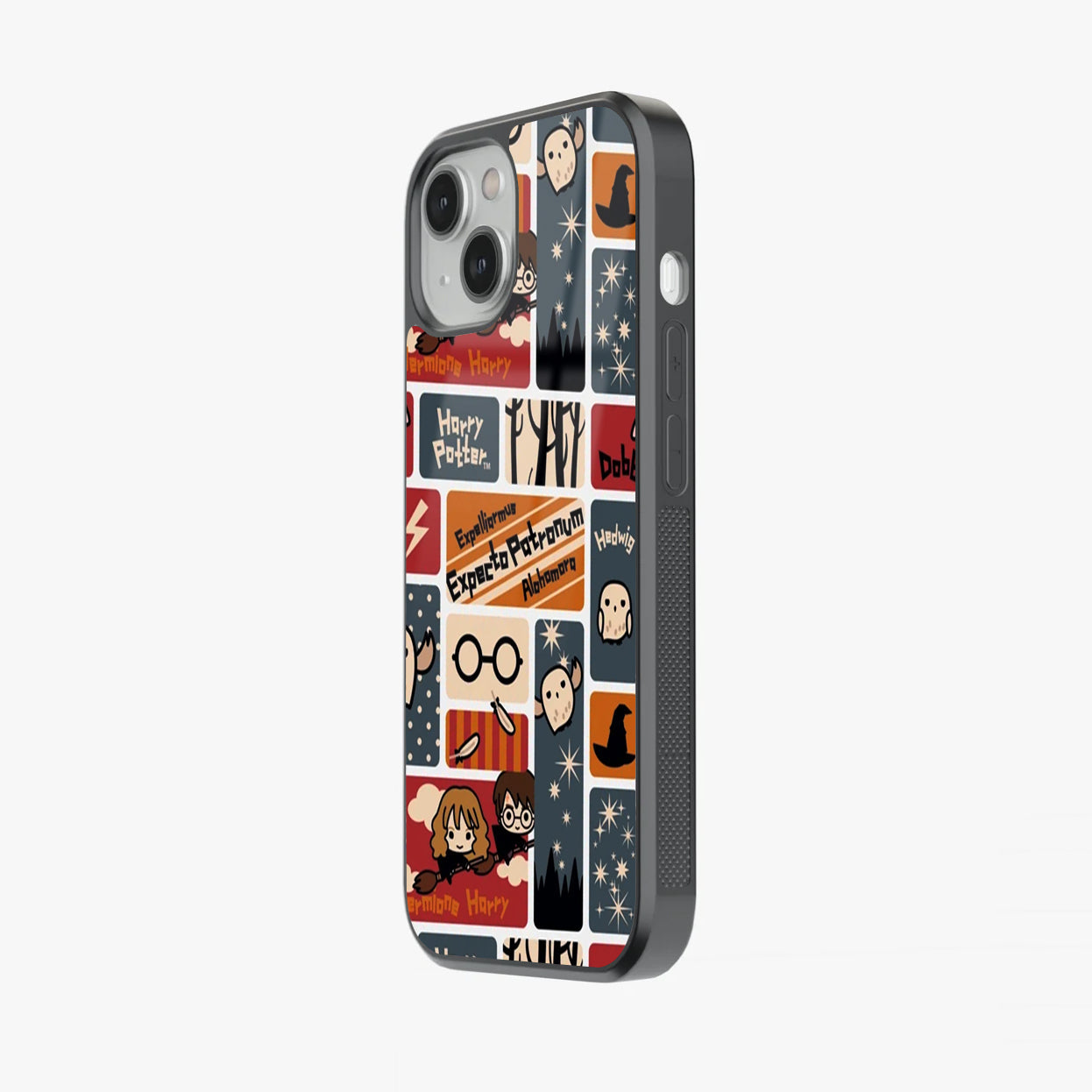 Harry Potter Collage Glass Case