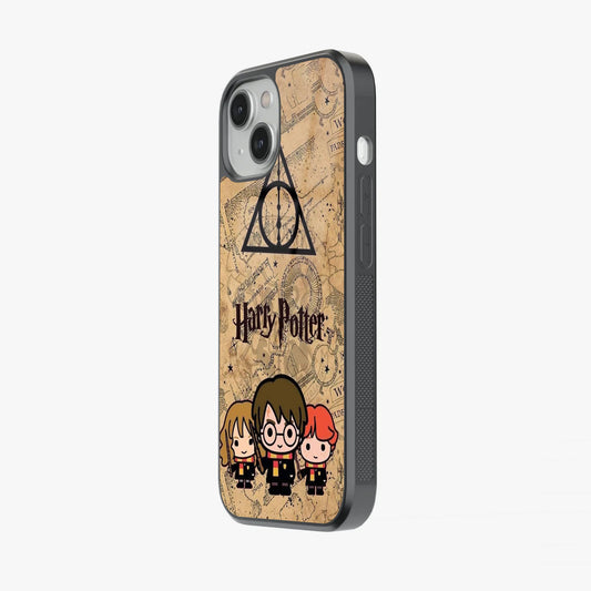 Harry Potter Trio Glass Case