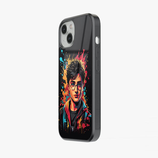 Harry Potter Vibrant Wizard Hero Splash Glass Case