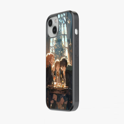 Hogwarts Christmas Feast Glass Case