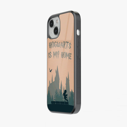Hogwarts Is My Home Glass Case