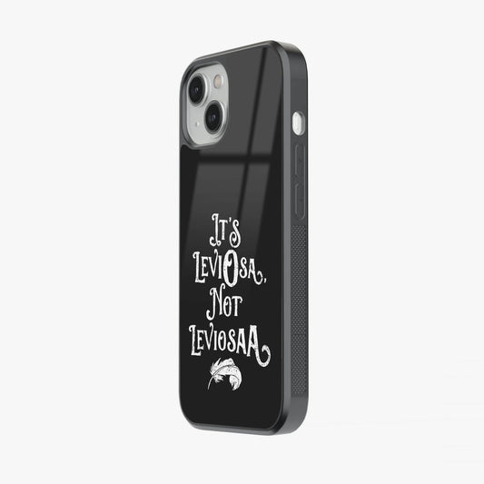 Leviosa Spell Quote Glass Case