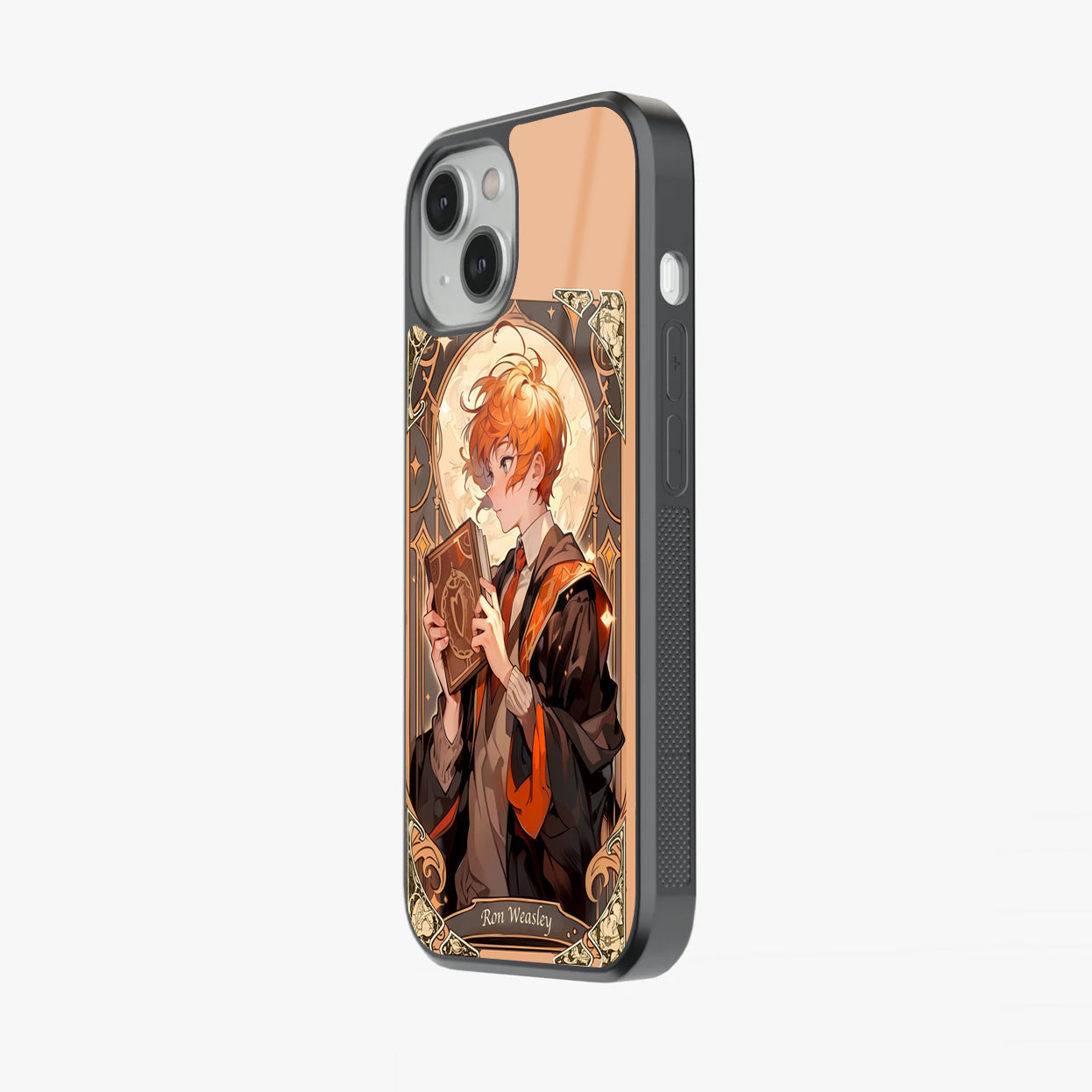 Ron Weasley Art Nouveau Style Glass Case