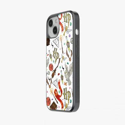 Colorful Wizarding World Glass Case