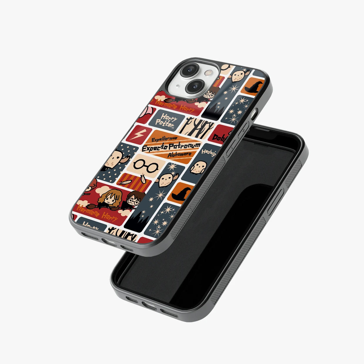 Harry Potter Collage Glass Case