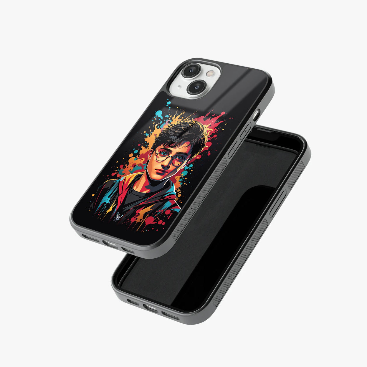 Harry Potter Vibrant Wizard Hero Splash Glass Case