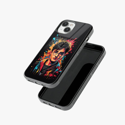 Harry Potter Vibrant Wizard Hero Splash Glass Case