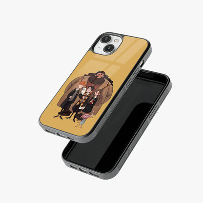 Hogwarts Friends Forever Glass Case