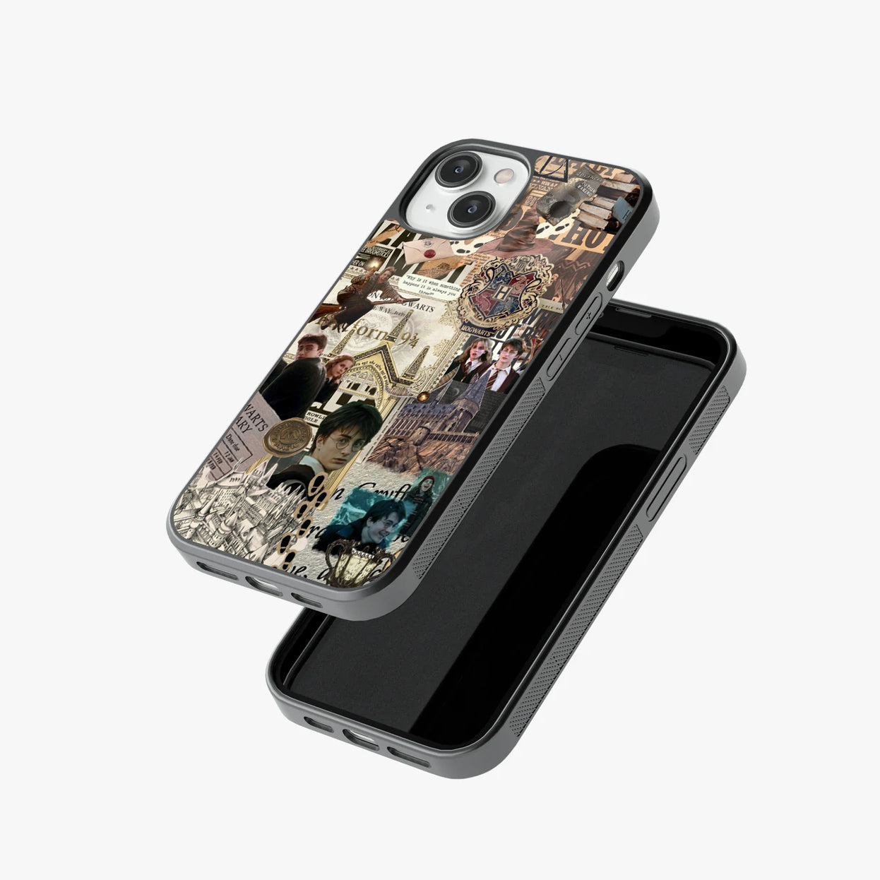 Hogwarts Legacy Collage Glass Case