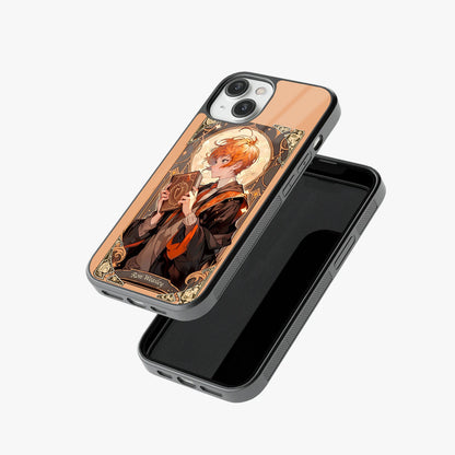 Ron Weasley Art Nouveau Style Glass Case