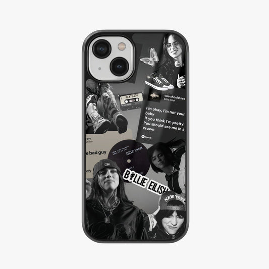 Billie Eilish Bad Guy Era Glass Case