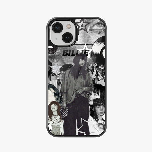 Billie Eilish Iconic Collage Glass Case
