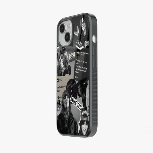 Billie Eilish Bad Guy Era Glass Case