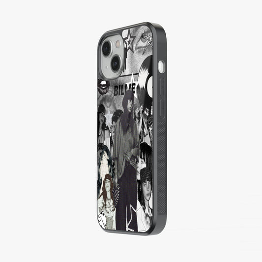 Billie Eilish Iconic Collage Glass Case