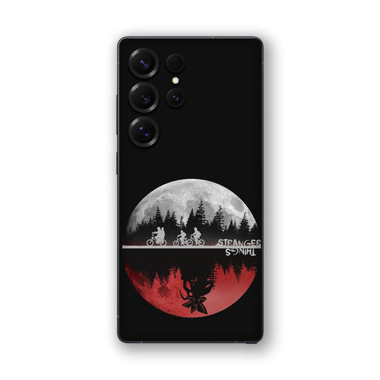 Upside Down Moon Mobile Skin