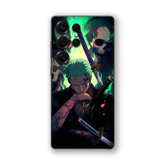 Demon Hunter Zoro Three Sword Inferno Mobile Skin