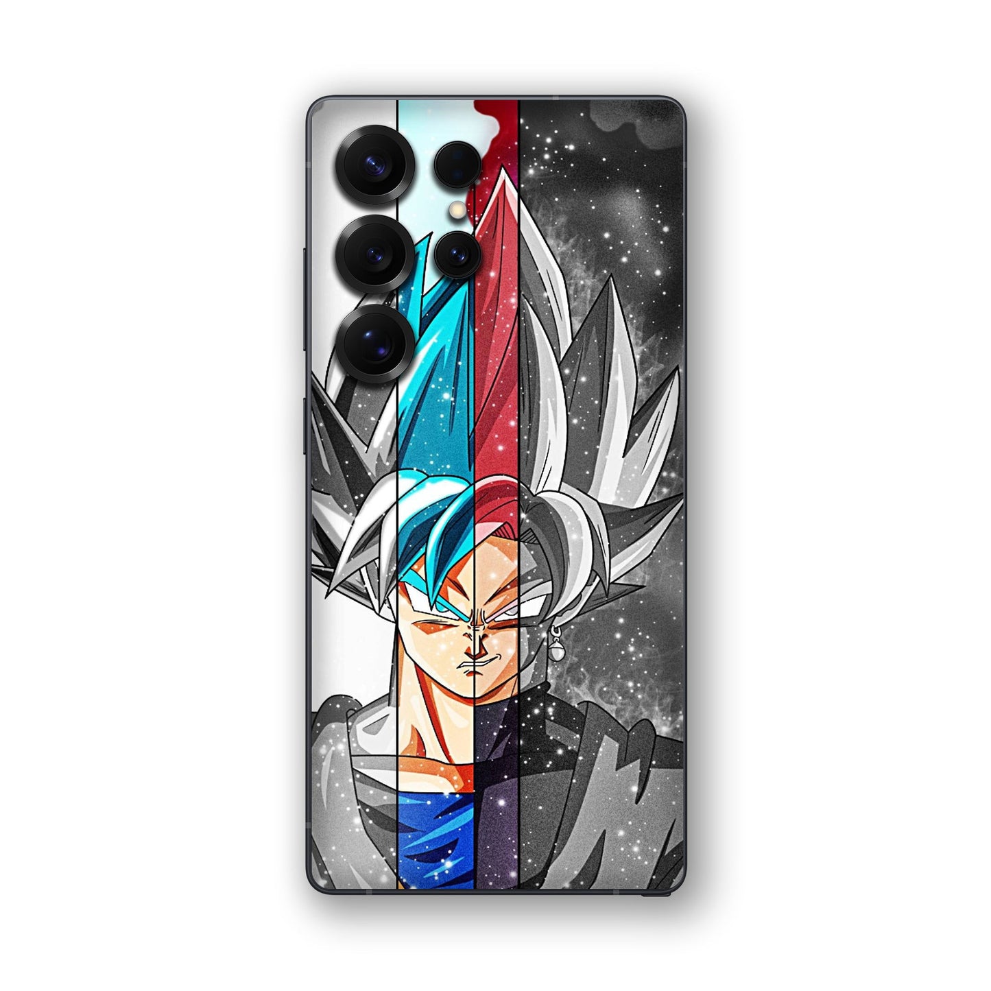 Goku Black & Whaite Mobile Skin
