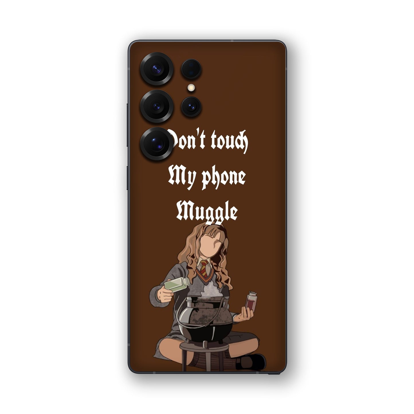 Hermione Don’t Touch My Phone, Muggle Mobile Skin