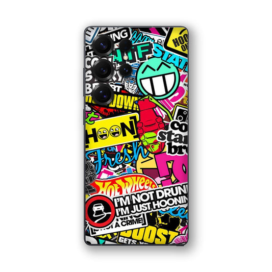 Hoonigan Sticker Bomb Mobile Skin