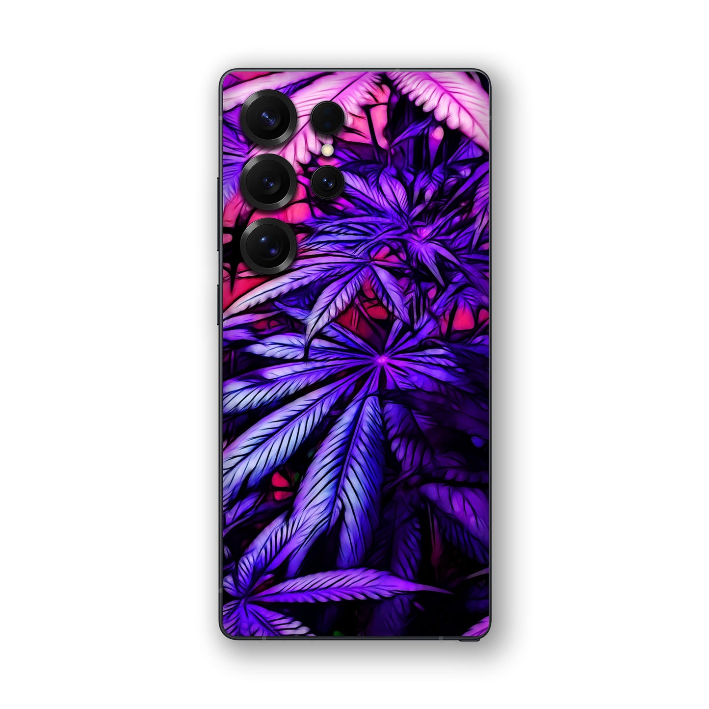 Neon Purple Herb Mobile Skin