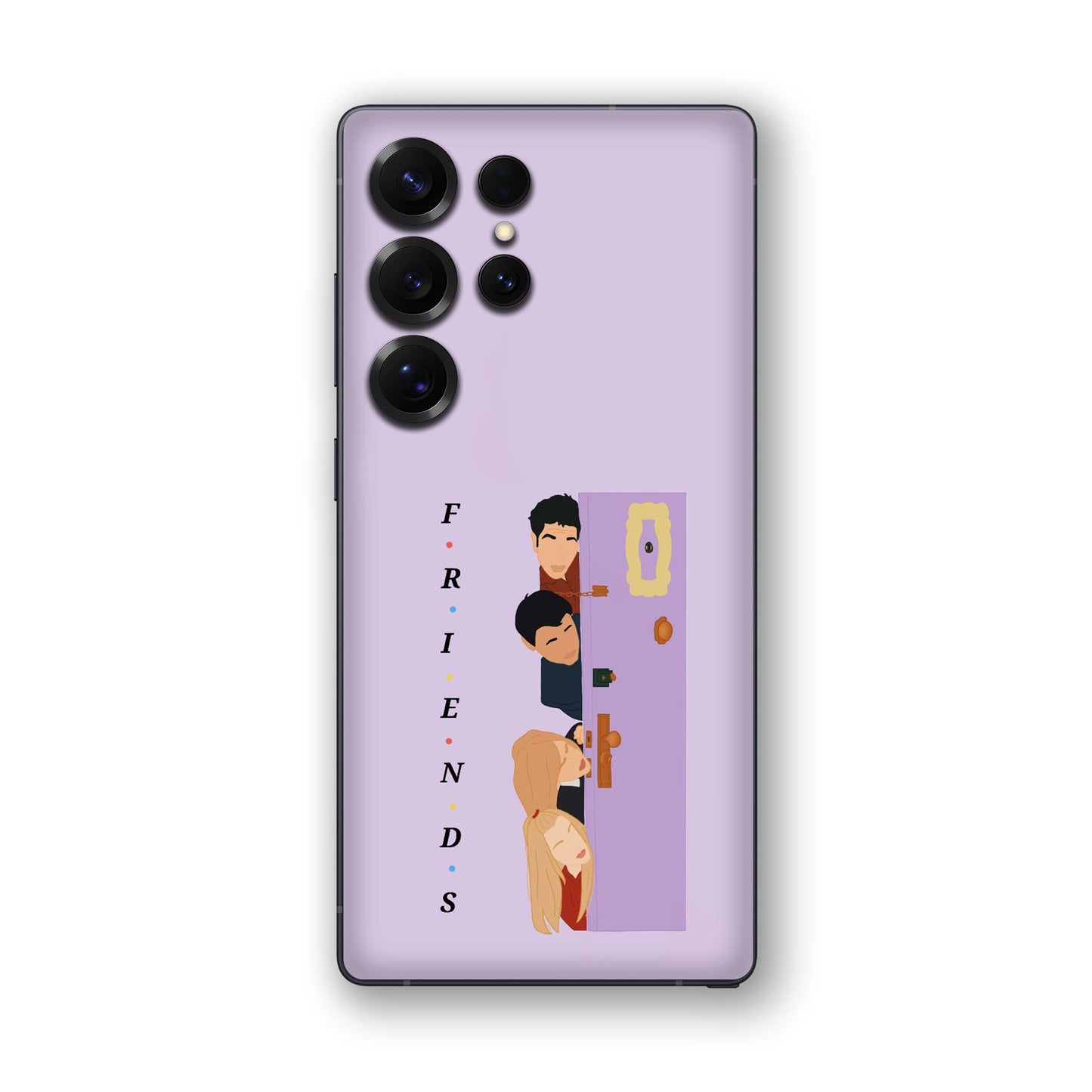 Purple Door Peeker Mobile Skin