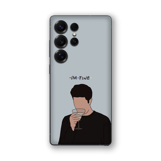 Ross Geller Fine Wine Mobile Skin