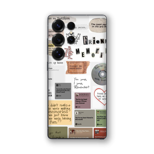 Soulmates & Memories Collage Mobile Skin