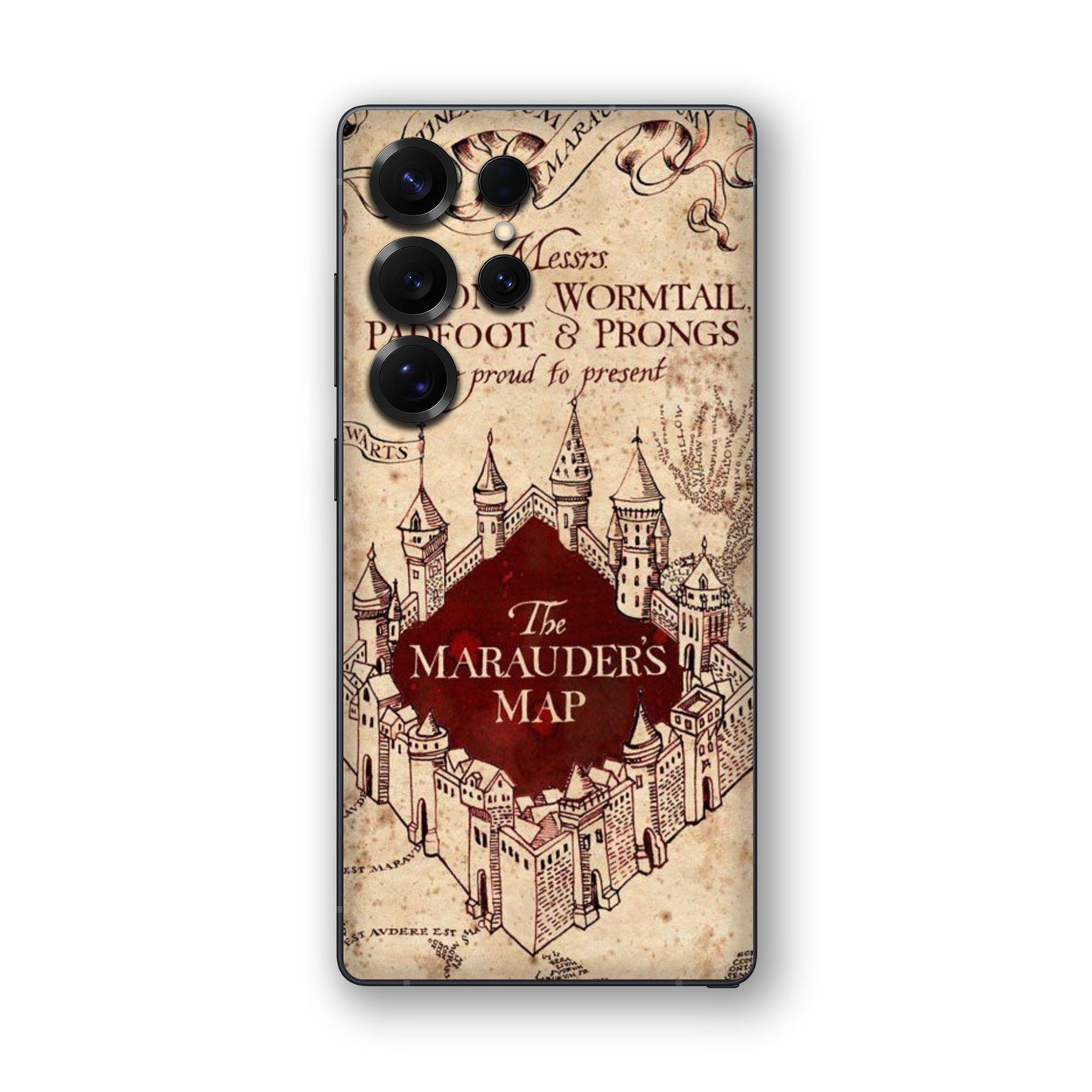 The Marauder's Map Mobile Skin